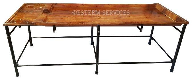 Fiber Wood Design Model Portable Economy Table