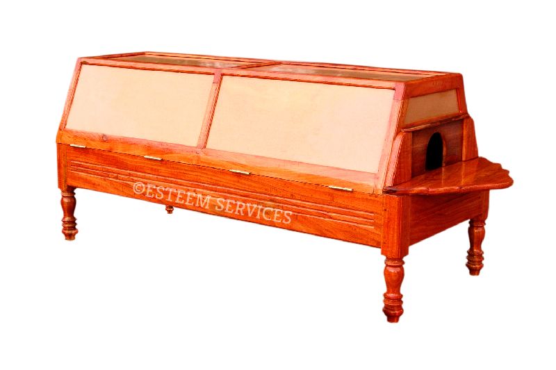 Wooden Trapezium Model Lying Steam Bath Chamber
