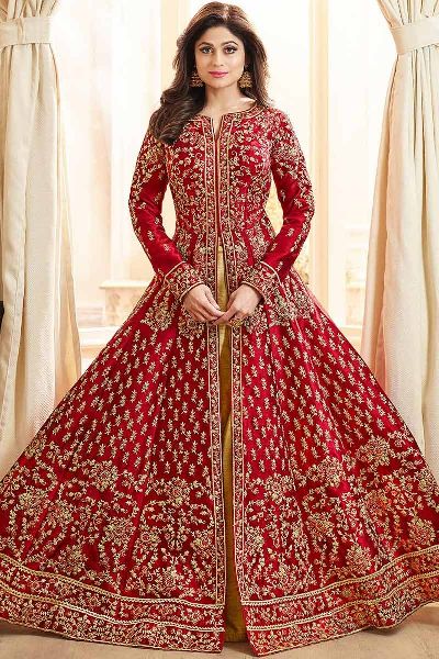 Bridal Suit With Heavy Dupatta | Maharani Designer Boutique-tmf.edu.vn