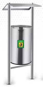 Stainless Steel Outdoor Dustbins