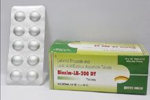 Cefixime Trihydrate and Lactic Acid Bacillus Dispersible Tablets