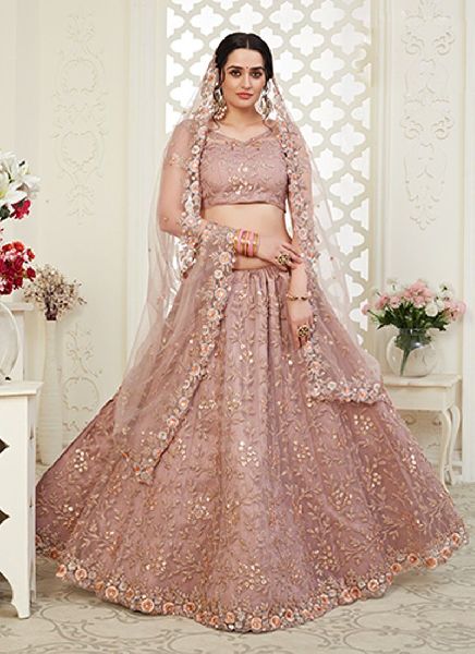 Shop Golden Designer Pure Silk Bridal Lehenga Online India & USA – Sunasa
