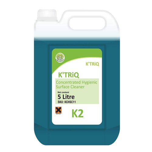 5 Ltr K\'TRiQ K2 Hygienic Hard Surface Cleaner