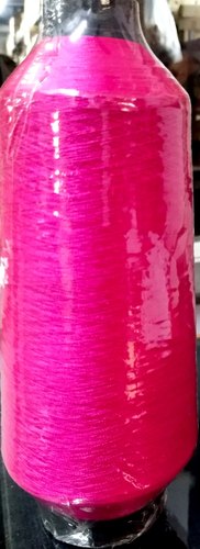 Pink Glossy Polyester Embroidery Thread