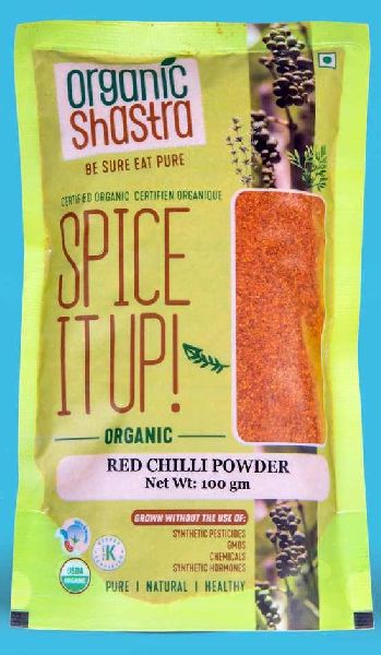 Organic Shastra Red Chilli Powder
