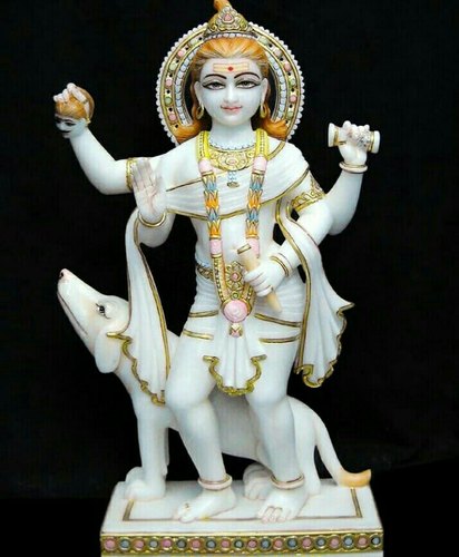 Marble Bhairav Statue