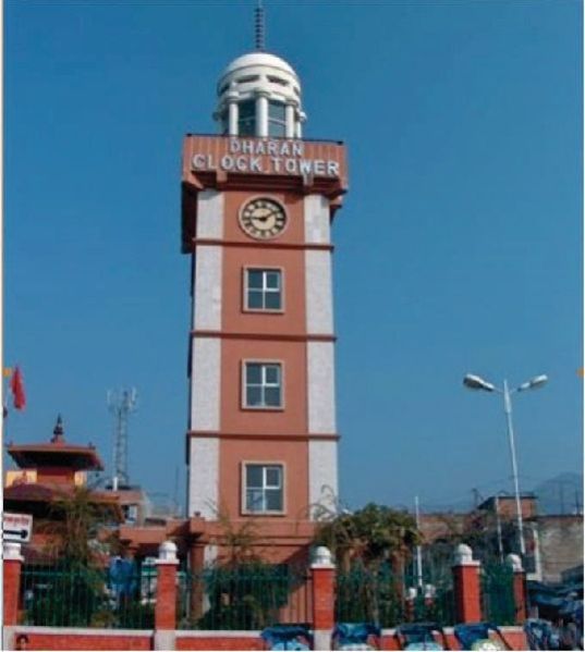 5 Feet, 4 Sided Clock Tower With Hourly Striking Chime, Dharan, Nepal