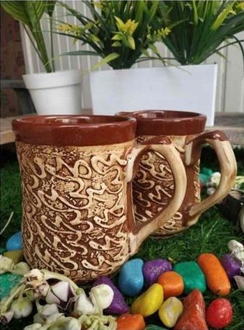 Antique Ceramic Milk Mug