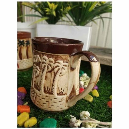 Decorative Ceramic Beer Mug