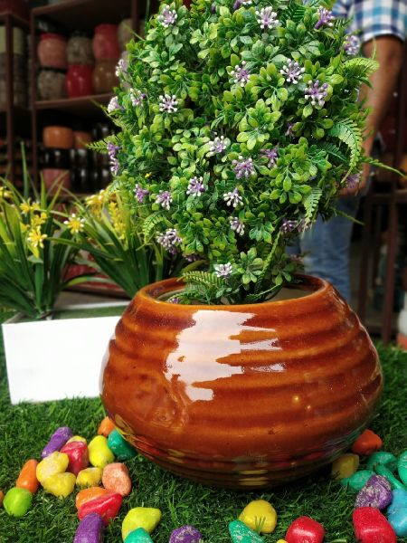 Indoor Ceramic Flower Pot
