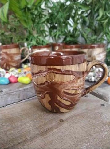 Printed Ceramic Tea Mug