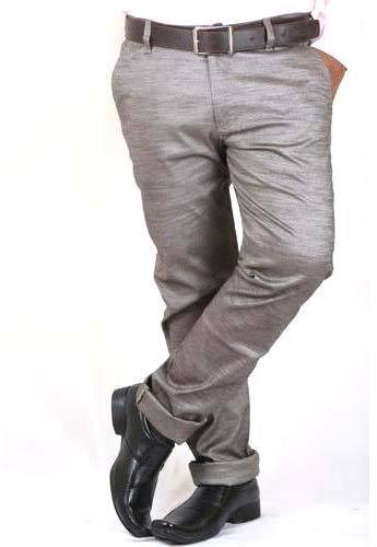 Wholesale Dress Pants Men Business Casual Slim Formal Solid Color Buttoned  Pants