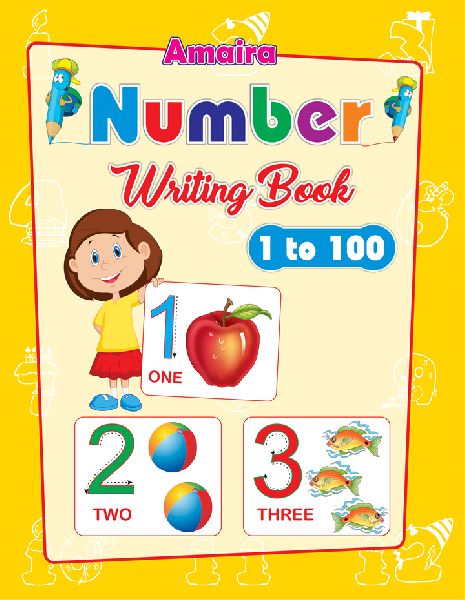 Amaira Number Writing Book
