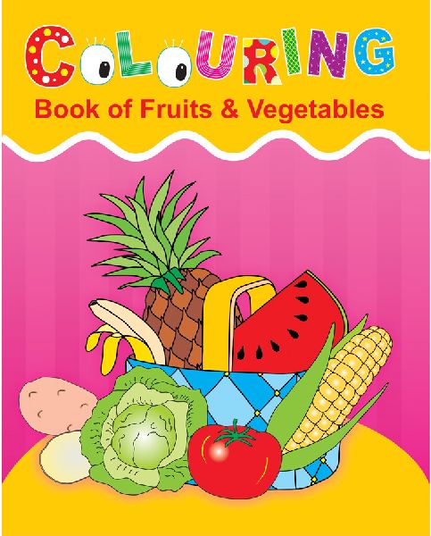 Fruit Colouring Book