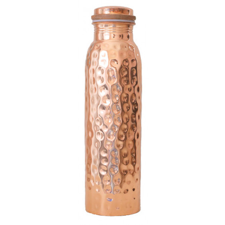 Engraved Copper Bottle