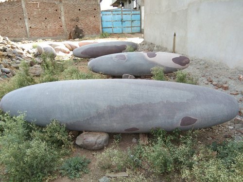 Brown Big Size Narmada Shivling Stone