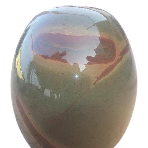 Green Mankameshwar Narmada Shiva Lingam Stone