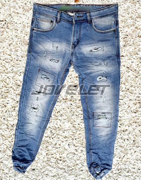 Buy DENIM 69 Men's Regular Fit Blue Jeans Online @ ₹1299 from ShopClues