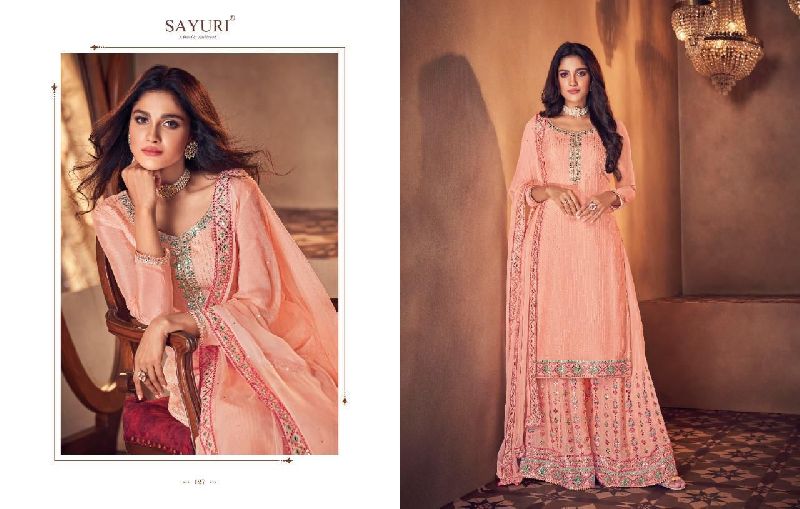 127 Sayuri Rivaaj Georgette Designer Salwar Suit