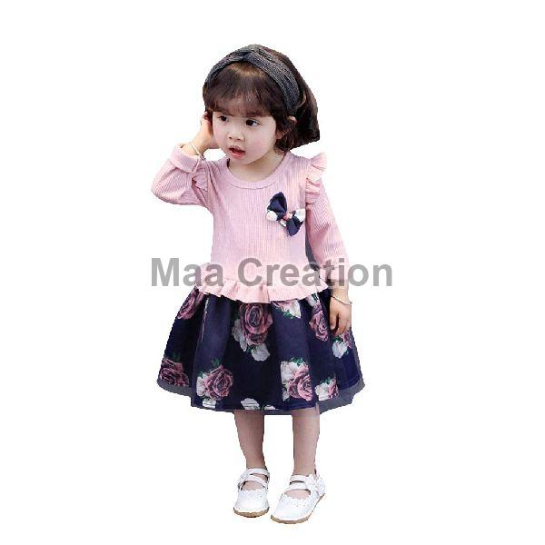 Party Casual Frock Dress For Girls 1-6 Years New Fashion By Monline Store-mncb.edu.vn