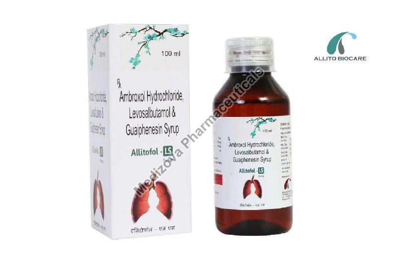 Ambroxol HCL + Terbutaline Sulphate + Guaiphenesin + Menthol Syrup