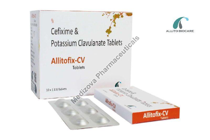 Cefixime & Potassium Clavulanate Tablets