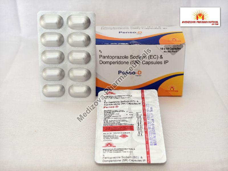 Pantoprazole Sodium (EC) & Domperidone (SR) Capsules