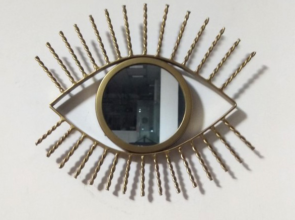Eye Shaped Wall Mirror