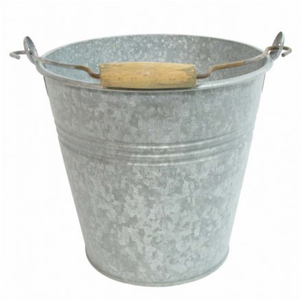 Metal Bucket Planter