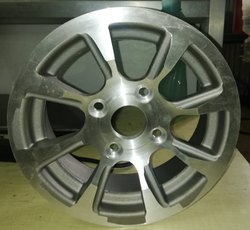 Silver Three Wheeler Wheel Rim