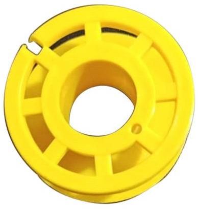 Yellow Plastic Bobbin Spool