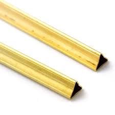 Triangle Brass Tube