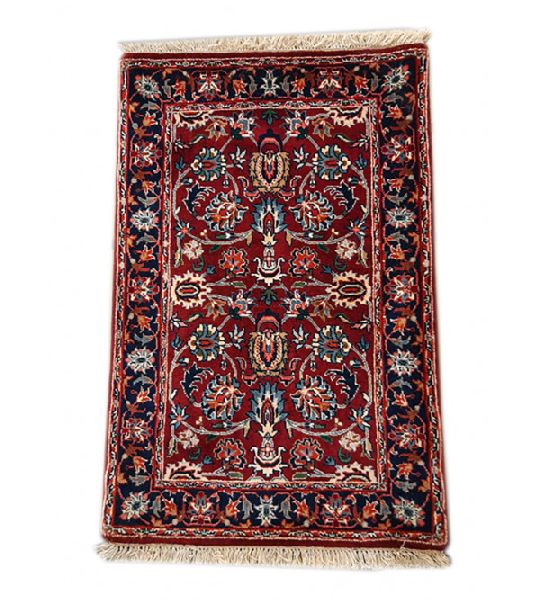 Double Weft Hand Knotted Woolen Carpet