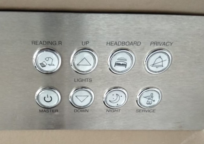 Hotel Panel Buttons