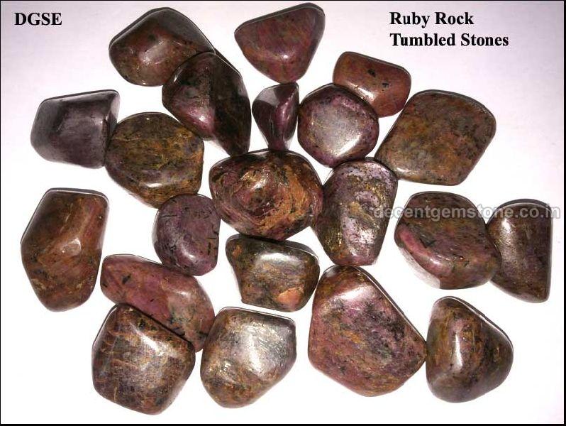Ruby Rock Tumbled Stones