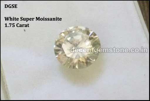White Moissanite Diamonds