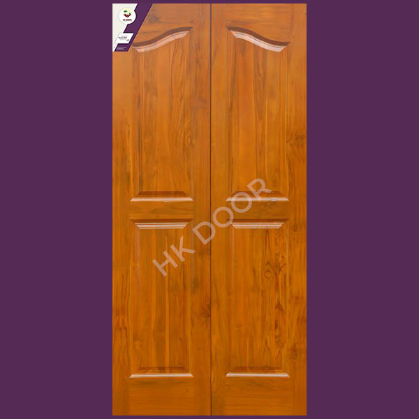Rectangular African Teak Wood Door