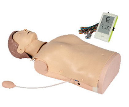 Advanced Half Body CPR Training Manikin with Monitor