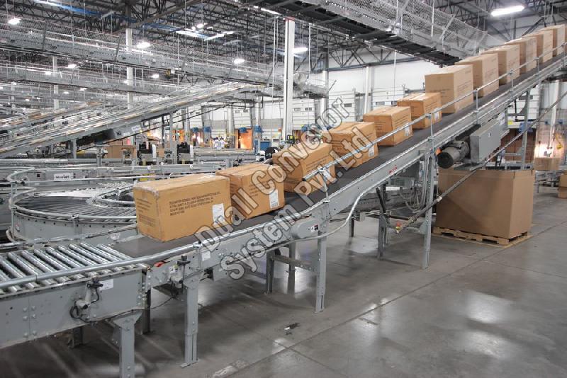 Carton Box Inclined Belt Conveyor
