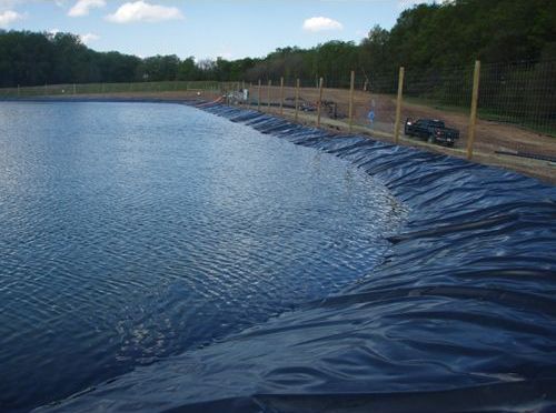 300 to 500 micron agricultural pond liner