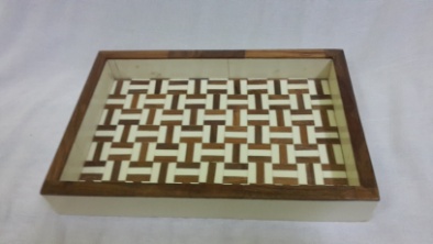 Wood Resin Tray