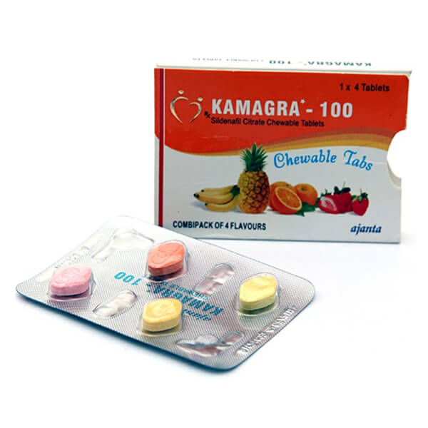 Kamagra 100mg Chewable Tablets