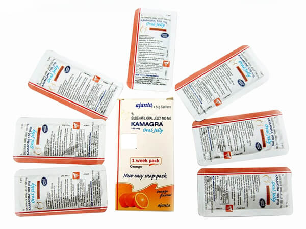 Kamagra 100mg Orange Oral Jelly