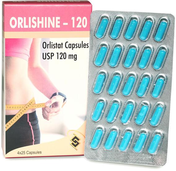 Orlishine 120mg Capsules