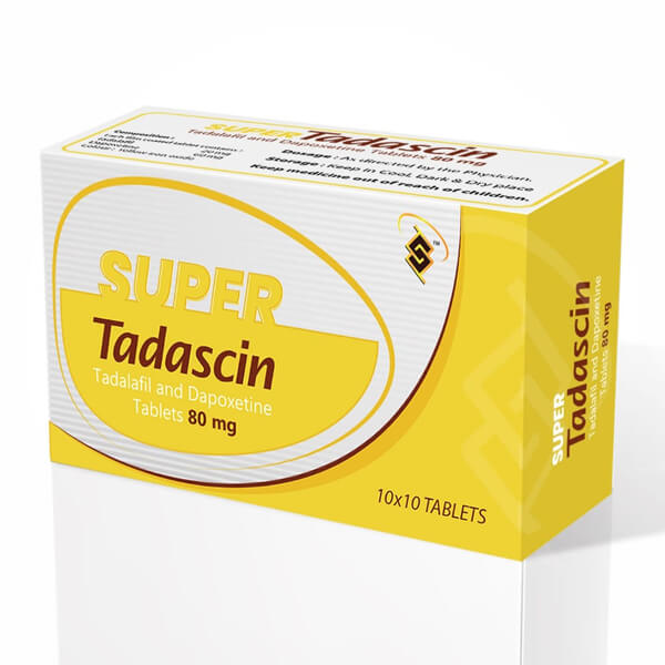 Super Tadascin 80mg Tablets