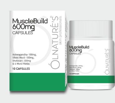 Muscle Build 600mg Capsules