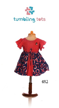 482 Synthetic Baby Frock