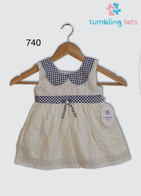 740 Chikan Baby Frock