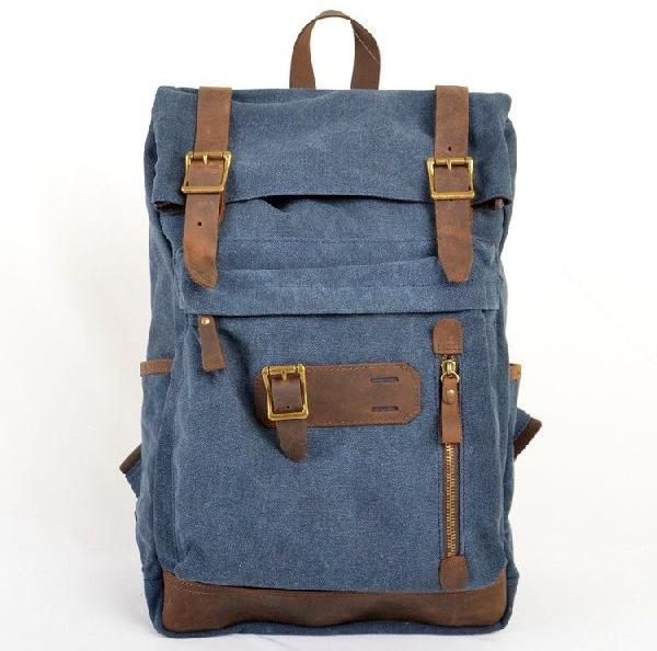 Denim Travelling Vintage Style Backpack