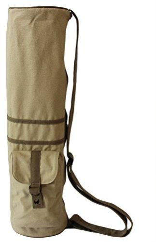 Khaki Yoga Mat Holding Bag